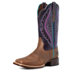 'Ariat' Women's Primetime Square Toe - Brown 9 'Ariat' Women's Primetime Square Toe - Brown -Sports Footwear Shop S21 WMS WEST 10035936 3 4 front 1024x1024@2x