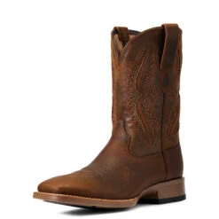 'Ariat' Men's 11" Rowder VentTek 360° Western Square Toe - Earth / Mack Brown 10 'Ariat' Men's 11" Rowder VentTek 360° Western Square Toe - Earth / Mack Brown -Sports Footwear Shop S22 MNS WEST 10040237 3 4 front 1024x1024@2x