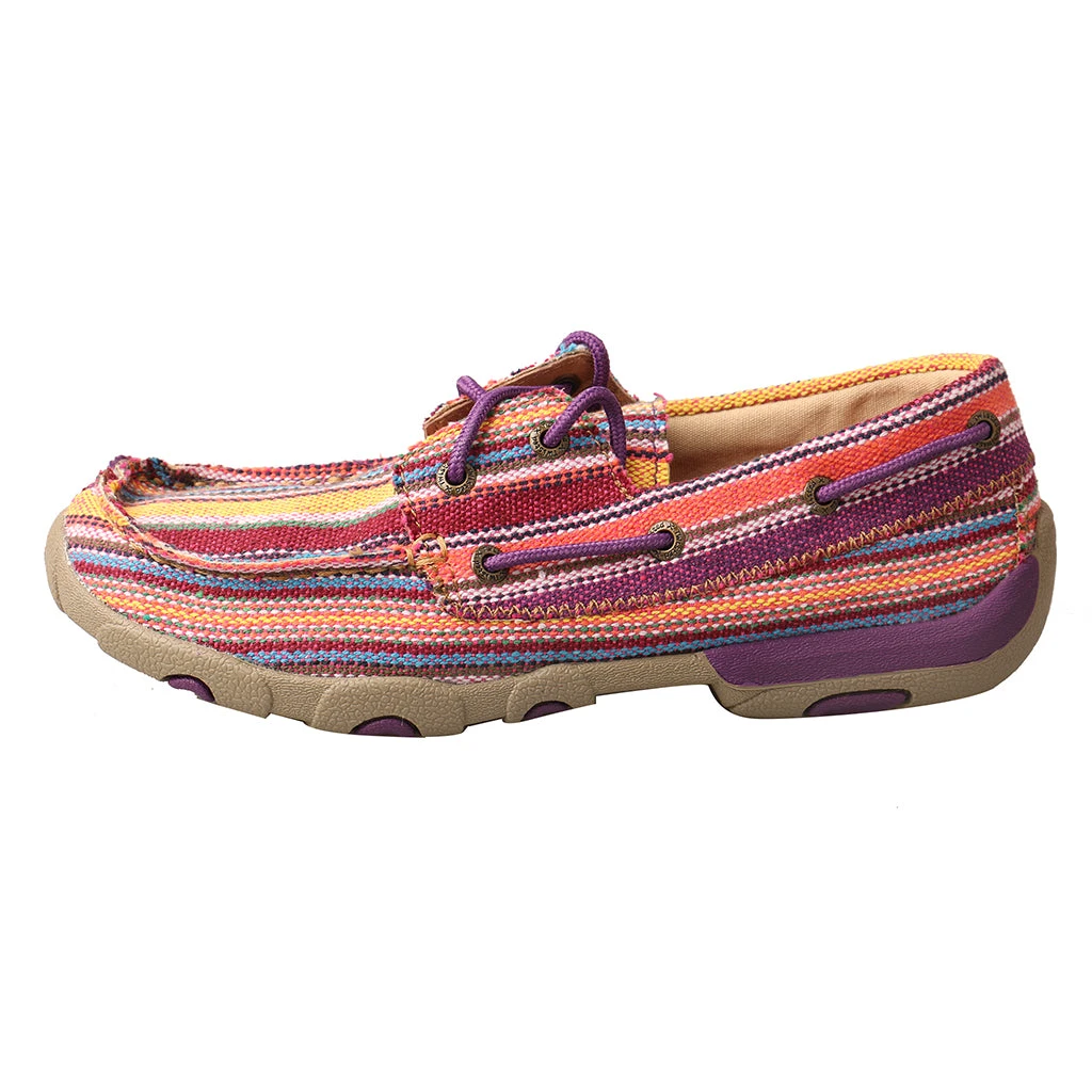 Driving Moc - Purple / Multi-Striped 3 Driving Moc - Purple / Multi-Striped - Image 3
