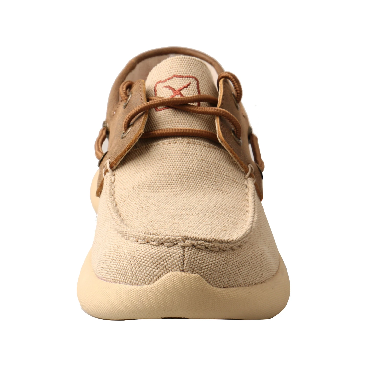 'Twisted X' Women's EVA12R Boat Shoe - Khaki / Bomber 3 'Twisted X' Women's EVA12R Boat Shoe - Khaki / Bomber - Image 3