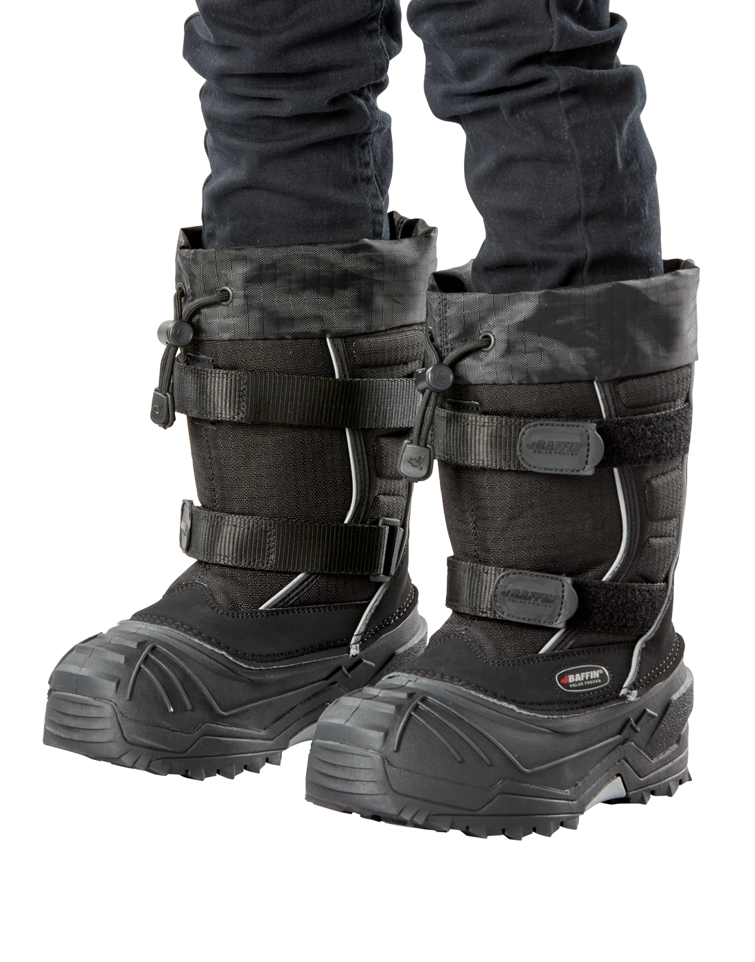 'Baffin' Kids 10" Young Eiger WP Insulated Boot - Black 6 'Baffin' Kids 10" Young Eiger WP Insulated Boot - Black - Image 6