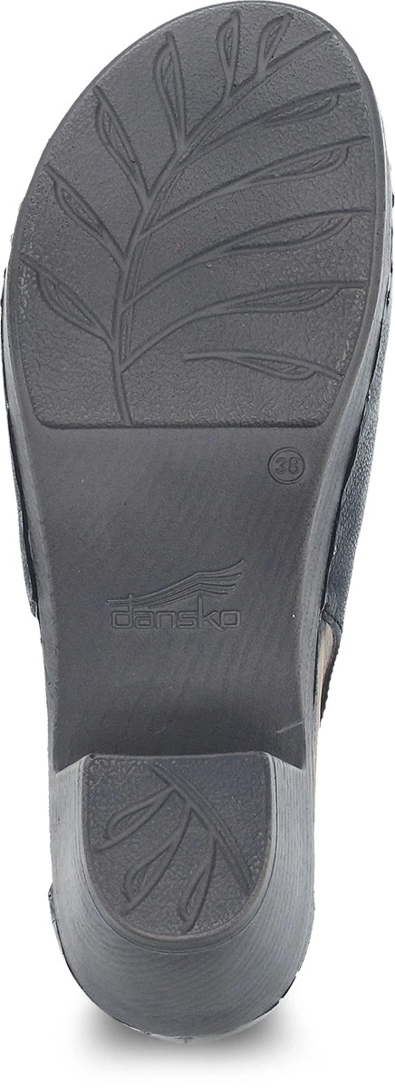 'Dansko' Women's Sassy - Black Milled Burnished Nubuck 3 'Dansko' Women's Sassy - Black Milled Burnished Nubuck - Image 3