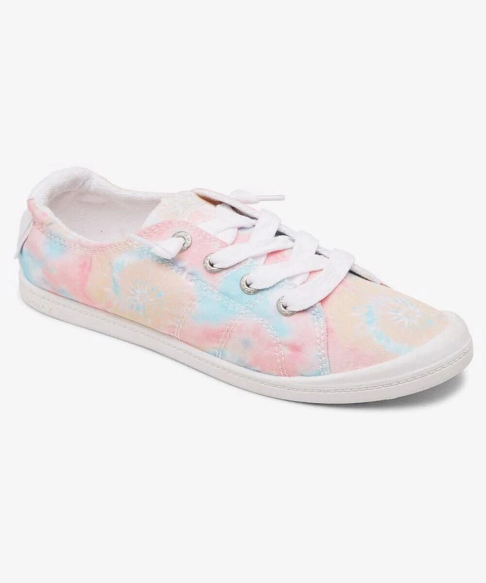'Roxy' Women's Bayshore III Slip On - Pastel Tie Dye 1 'Roxy' Women's Bayshore III Slip On - Pastel Tie Dye
