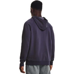 'Under Armour' Men's Rival Fleece Big Logo Hoodie - Tempered Steel / Onyx White -Sports Footwear Shop s7.V5 1357093 558 BC 1024x1024@2x