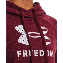 'Under Armour' Women's Freedom Rival Hoodie - League Red / White 5 'Under Armour' Women's Freedom Rival Hoodie - League Red / White -Sports Footwear Shop s7.V5 1370026 626 COLLAR 1024x1024@2x
