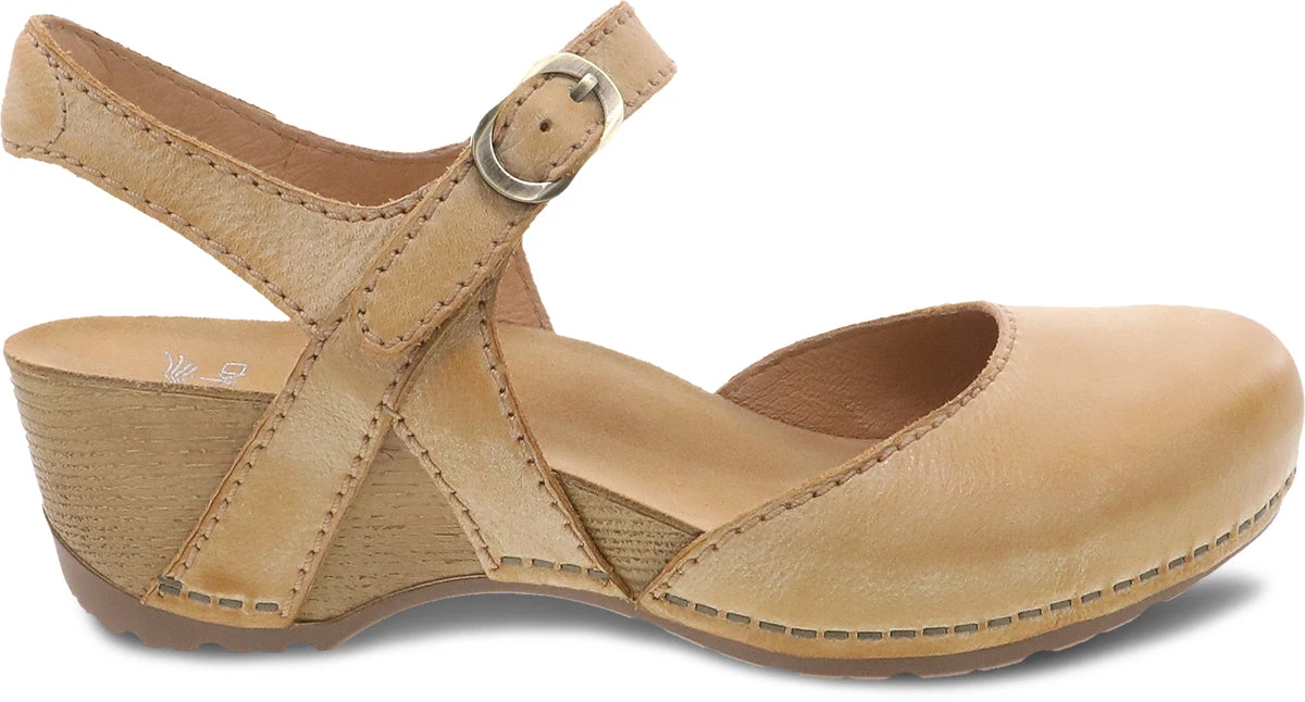 'Dansko' Women's Tiffani - Tan Milled Burnished 1 'Dansko' Women's Tiffani - Tan Milled Burnished