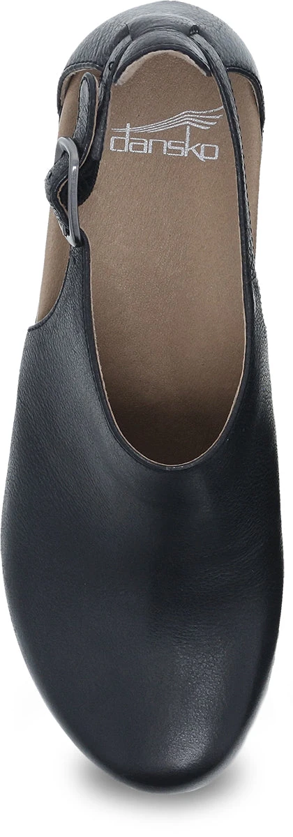 'Dansko' Women's Sassy - Black Milled Burnished Nubuck 2 'Dansko' Women's Sassy - Black Milled Burnished Nubuck - Image 2